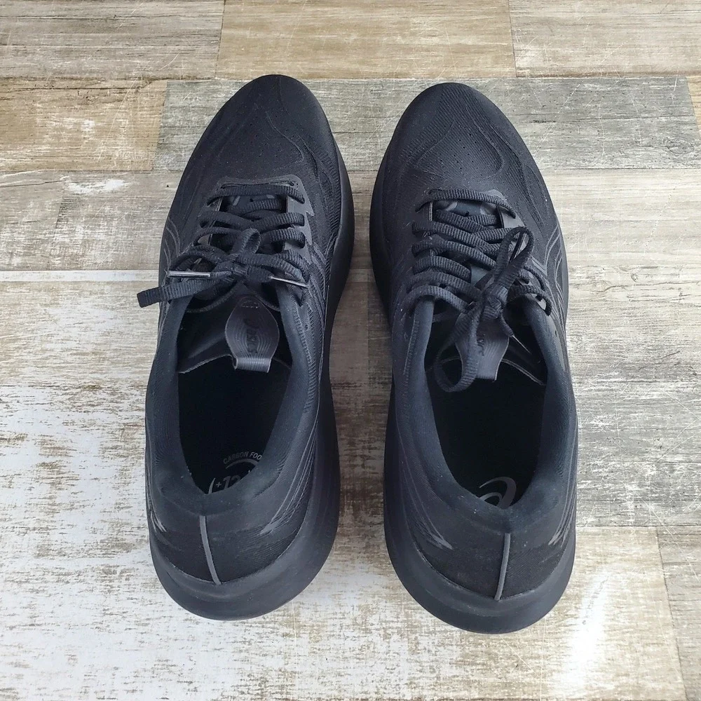 Asics GT-2000 14 Mens Running Shoes Sz 12 Black Graphite Gray Sneakers 1011C056